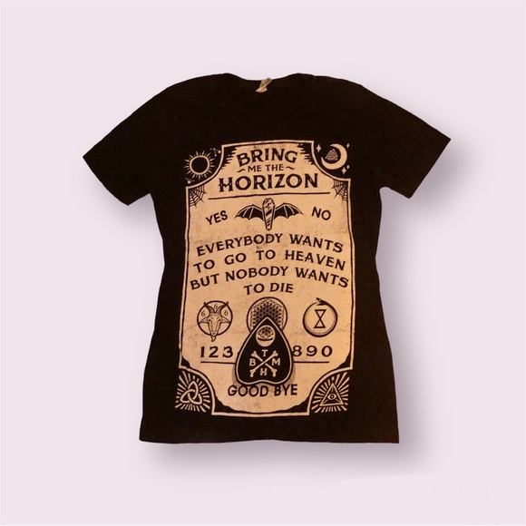 Hot Topic Other - Hot Topic Bring Me The Horizon Ouija T-Shirt